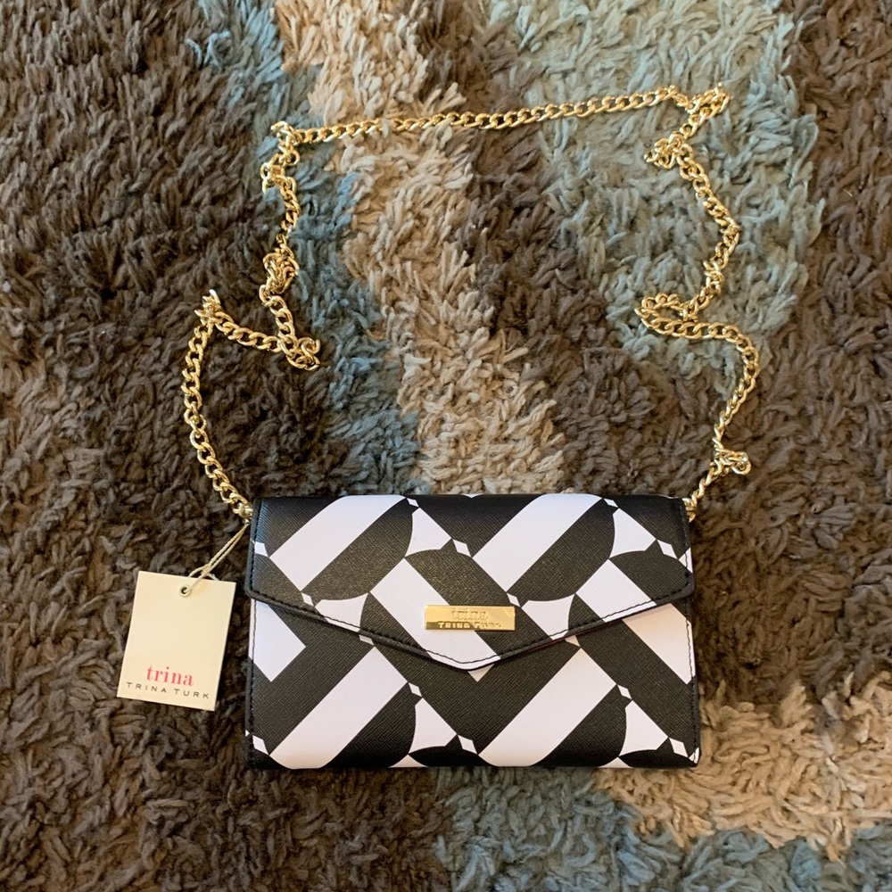 Trina turk crossbody wallet / clutch